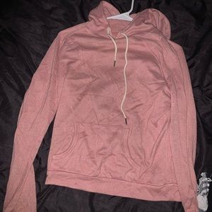 Thin pink hoodie